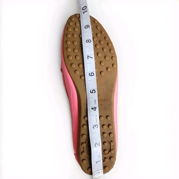 Kate Spade Bergman Neon Pink Patent Leather Loafer Moccasins Size 8.5 B - Picture 8 of 9